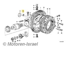 Verschlussdeckel Endantrieb R80GS + ST Bj. 80-92 (1St.)