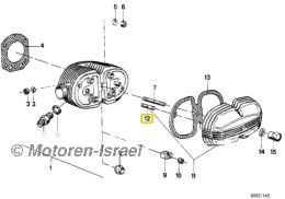 Ventildeckelstehbolzen M6x40 (1St.)