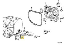 VA-Ölablassschraube für Getriebe/Endantrieb mit Magnet (1St)