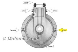 S/S drain plug M14 (hex) with magnet