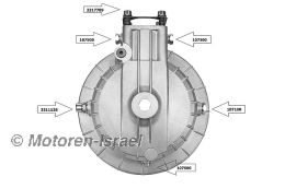 VA-Ölablassschraube für Getriebe/Endantrieb mit Magnet (1St)