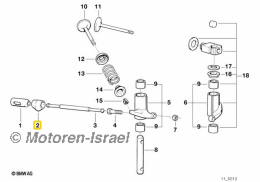 Gummistopfen Stößelschutzrohr R45/R65