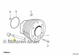 Edelstahl Stößelschutzrohre ab 09/1975, Durchm. 18mm (4 St.)
