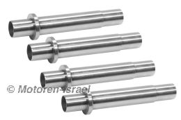 Stainless steel push rod tubes -8 mm (4pc)