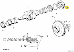 Laufring Kurbelwelle