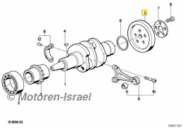 Laufring Kurbelwelle