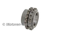 Duplex sprocket crankshaft up to 1978