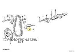 Kolben für Kettenspanner Simplex