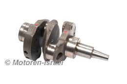 Crankshaft weight reduction (approx. 1250-1500g) & balancing