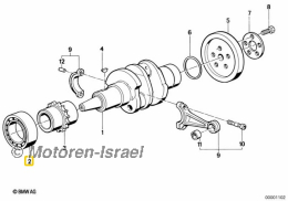 Kugellager Kettenkastendeckel alle Modelle