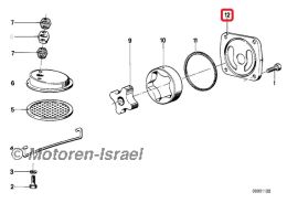 Ölpumpendeckel CNC gefräst NEU