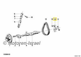 Kettenspanner Duplexsteuerkette bis Bj. 1978