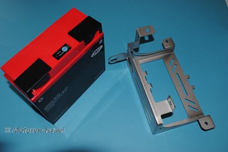 Set LI Batterie schmal & VA Batteriekasten für R100GS/R