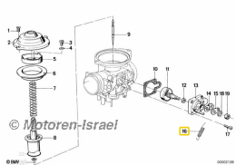 Feder für Gaswegverkürzung für 32, 28, 26er BING Vergaser