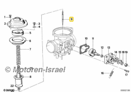 Düsennadel für 32er Bing R75/5-R100/7 bis 09/1982