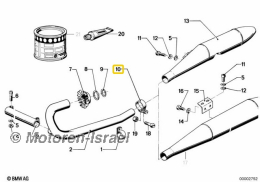 Spannschelle (2St.) für 38mm-Schalldämpfer