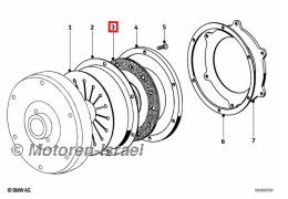 Kupplungsscheibe R50 - R69S 9mm