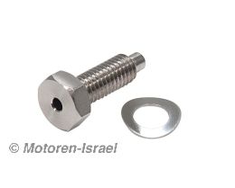 S/S gearbox breather screw all 2V