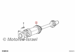 R80/100GS Paraleverkardanwelle abschmierbar