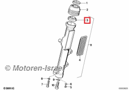 Gabelsimmerringe /5 bis /7, R45, R80/100 bis 1984 (2St.)