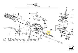 Reparatursatz Handbremspumpe 13mm