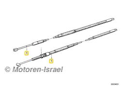 Gaszug für R90S (1St.)