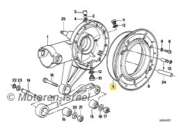 O-Ring Endantrieb für R80/100R und GS Paralever