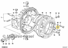 Brake line for final drive