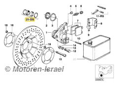 Dichtungssatz Bremssattel R45/65 D=36mm
