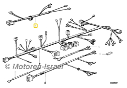 Kabelbaum Motor ab 09/1980 und R45/65 ab 1978
