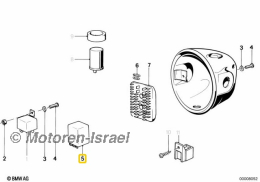 Warning flasher unit/indicator relay/6,/7,90S,R100CS,RS,RT,S