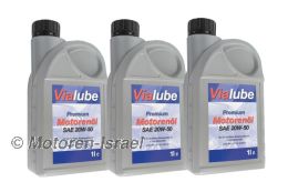 Vialube 20W-50 premium oil for your Airhead Boxer (3ltr.)