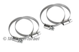 Hose clamp stainless steel 40-60mm (4pc)