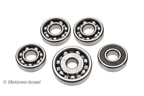 Gearbox bearing set (5 ball bearings)