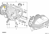 Zylinderkopfdichtung 1000ccm aus Alu (94mm Bohrung)