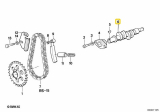 Asymmetrische Nockenwelle für R45/65