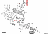 Ölkühler Mittelverlegungssatz R80GS / R100GS