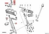 Ölkühler Mittelverlegungssatz R80GS / R100GS