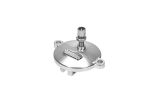 Carburettor cap aluminium CNC PHM silver with screw