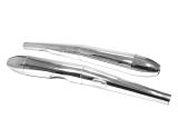 Stainless - silencer /6 to RS, 40 mm exhaust pipes