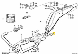 Dichtung Alu hinten Sammler/Y-Rohr zum Endtopf