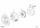 Druckring Kupplung R45/65 bis Bj. 09/1980