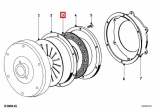 Clutch plate for R50 - R69 9mm