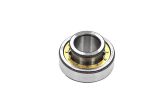 Tonne bearing with brass cage