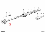 Kardanwelle R45/65 ab 09/1980 254mm