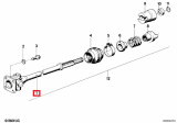 Kardanwelle R100RS,RT ab 09/1980 ohne Paralever