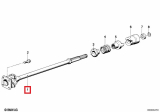 Kardanwelle R100RS,RT ab 09/1980 ohne Paralever