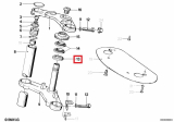 Dichtungsblech/Abdeckscheibe Lenkkopflager unten