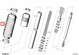 Faltenbalg Telegabel R60/6 - R100/7 (11 Falten)