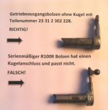 Fußrastenanlage Classic R80R/R100R